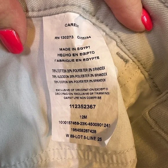 Lee Women's Light Gray / Light Silver Denim Stretch Capri Jeans 12 Medium - Picture 8 of 8